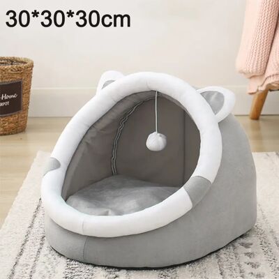OEM Un Coprigattone Per Gatti, Una Cuccia Morbida E Confortevole, Dal Design Semi-chiuso, Adatta All'uso Familiare. OEM Un Coprigattone Per Gatti, Una Cuccia Morbida E Confortevole, Dal Design Semi-chiuso, Adatta All'uso Familiare.