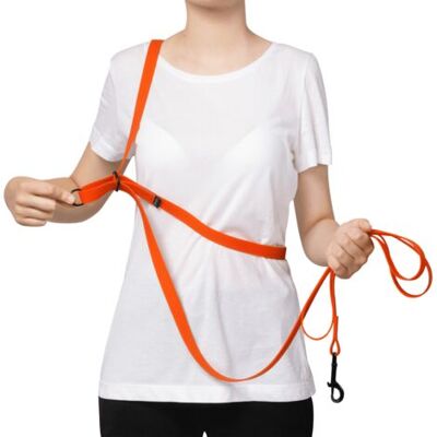 OEM Guinzaglio Regolabile Resistente All'acqua Arancione - 5m, 76mm - Cane 10-25kg OEM Guinzaglio Regolabile Resistente All'acqua Arancione - 5m, 76mm - Cane 10-25kg