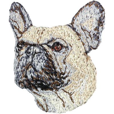 OEM Bulldog Francese - Toppa A Forma Di Cane, Toppa Ricamata, Decorazione Unica Per Zaino Di Art-dog OEM Bulldog Francese - Toppa A Forma Di Cane, Toppa Ricamata, Decorazione Unica Per Zaino Di Art-dog
