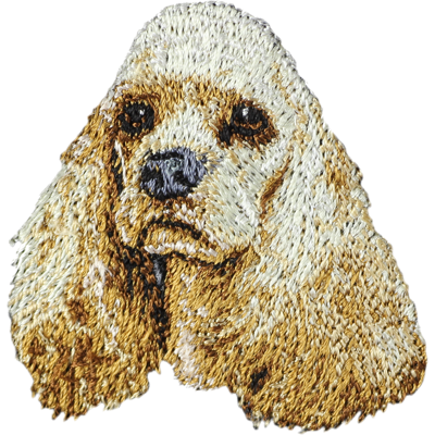 OEM Cocker Spaniel Americano - Toppa A Forma Di Cane, Toppa Ricamata, Decorazione Unica Per Zaino Di Art-dog OEM Cocker Spaniel Americano - Toppa A Forma Di Cane, Toppa Ricamata, Decorazione Unica Per Zaino Di Art-dog