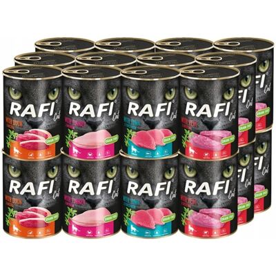 OEM Dolina Noteci Rafi Mix Di Gusti Per Gatti 12 X 400g OEM Dolina Noteci Rafi Mix Di Gusti Per Gatti 12 X 400g