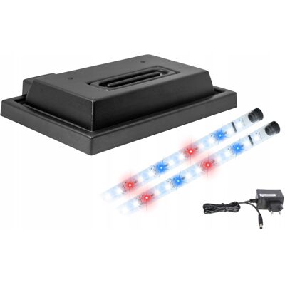 OEM Copertura Per Acquario 40x25 Nera + Illuminazione Led Spectrum Bbnbbc OEM Copertura Per Acquario 40x25 Nera + Illuminazione Led Spectrum Bbnbbc