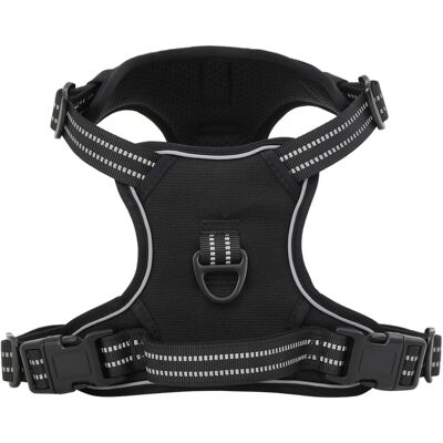 HELLOSHOP26 Pettorina Per Cani Con Strisce Riflettenti Regolabili Taglia L Nero 020042308 HELLOSHOP26 Pettorina Per Cani Con Strisce Riflettenti Regolabili Taglia L Nero 020042308