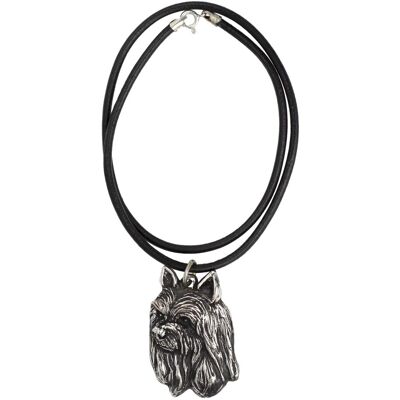 OEM Silky Terrier - Collana Con Ciondolo Placcato In Argento Per Gli Amanti Dei Cani, Gioiello Unico Di Art-dog OEM Silky Terrier - Collana Con Ciondolo Placcato In Argento Per Gli Amanti Dei Cani, Gioiello Unico Di Art-dog