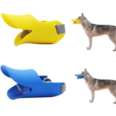 OEM Confezione Singola - Museruola Per Cani - Museruola Regolabile In Morbido Silicone - Regolabile E Confortevole - Adatta A Cani Di Taglia Media - Ideale Per Passeggiate E Toelettatura. OEM Confezione Singola - Museruola Per Cani - Museruola Regolabile In Morbido Silicone - Regolabile E Confortevole - Adatta A Cani Di Taglia Media - Ideale Per Passeggiate E Toelettatura.