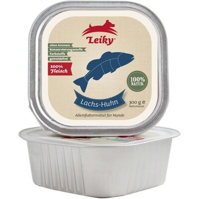 OEM Salmone Con Pollo 300 G Cibo Per Cani Acidi Omega Vitamine Del Gruppo B E Minerali Leiky OEM Salmone Con Pollo 300 G Cibo Per Cani Acidi Omega Vitamine Del Gruppo B E Minerali Leiky