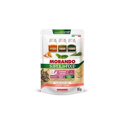MARCA Cibo Gatto Morando S/food Exigent 85 G Salmone 24 Pz MARCA Cibo Gatto Morando S/food Exigent 85 G Salmone 24 Pz