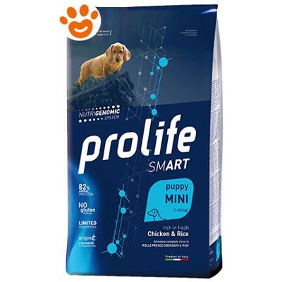 Prolife Cibo per Cani Cuccioli Pollo e Riso - Piccola Taglia Prolife Cibo per Cani Cuccioli Pollo e Riso - Piccola Taglia