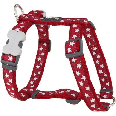 RED DINGO Imbracatura Per Cani Rosso Stella Bianco 37-61 Cm RED DINGO Imbracatura Per Cani Rosso Stella Bianco 37-61 Cm