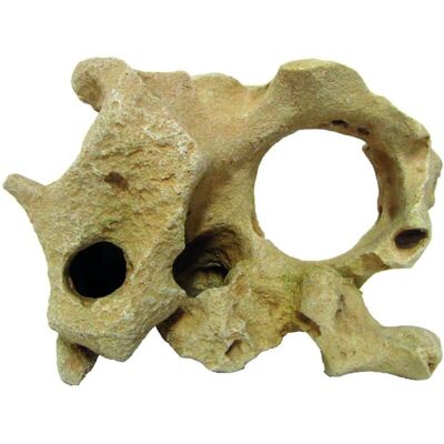 Decorazione Acquario Amtra Roccia Beige con Foro 24,5x18x14cm Decorazione Acquario Amtra Roccia Beige con Foro 24,5x18x14cm