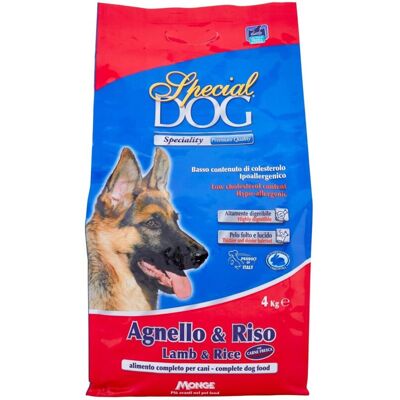 Monge Special Dog Agnello E Riso Special Dog Agnello E Riso - Sacco Da 4 Kg - Monge Special Dog Agnello E Riso Special Dog Agnello E Riso - Sacco Da 4 Kg -