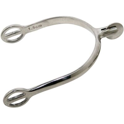 SARTORE Speroni Da Donna In Acciaio Inox Con Rotella Liscia 15 Mm SARTORE Speroni Da Donna In Acciaio Inox Con Rotella Liscia 15 Mm