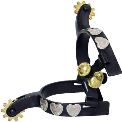 SARTORE Speroni Per Bambino Con Riporti A Forma Di Cuore E Rotelle Intercambiabili SARTORE Speroni Per Bambino Con Riporti A Forma Di Cuore E Rotelle Intercambiabili
