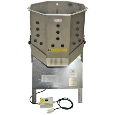 SUINGA - Spiumatrice Automatica In Acciaio Inox Per Pollame Prisma 155 100 Polli/ora 54x54x95 Cm Spiumatrice Professionale SUINGA - Spiumatrice Automatica In Acciaio Inox Per Pollame Prisma 155 100 Polli/ora 54x54x95 Cm Spiumatrice Professionale