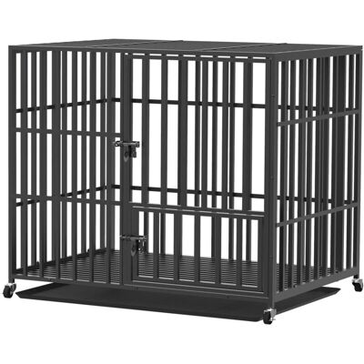 BINGO PAW Xl Gabbia Per Cani Grande Gabbia Kennel In Metallo Per Cani Box Gabbia Con Ruote Per Cani Indistruttibile Anti-morso 107x77,5x 88,5cm BINGO PAW Xl Gabbia Per Cani Grande Gabbia Kennel In Metallo Per Cani Box Gabbia Con Ruote Per Cani Indistruttibile Anti-morso 107x77,5x 88,5cm