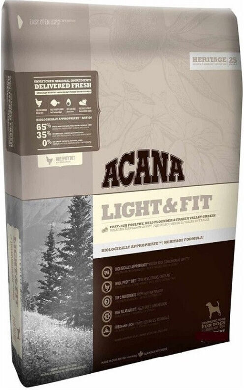 Acana Dog All Breeds Light & Fit Dog All Breeds Light & Fit - Sacco Da 2 Kg - 1 Acana Dog All Breeds Light & Fit Dog All Breeds Light & Fit - Sacco Da 2 Kg -