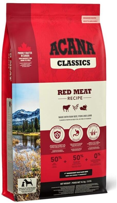 Acana Dog Classic Red Meat Dog Classic Red Meat - Sacco Da 14,5 Kg - 1 Acana Dog Classic Red Meat Dog Classic Red Meat - Sacco Da 14,5 Kg -