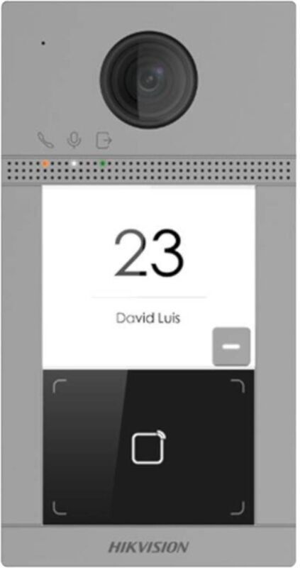 HIKVISION Videocitofono Postazione esterna Wifi SURFACE DS-KV8113-WME1(C)