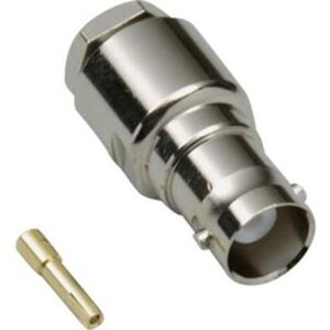 BKL Electronic 0401282 0401282 Connettore Bnc Presa Dritta 50 Ω 1 Pz. BKL Electronic 0401282 0401282 Connettore Bnc Presa Dritta 50 Ω 1 Pz.