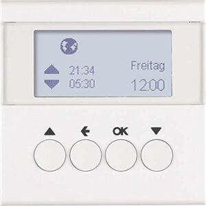 BERKER Hager Programmatore Per Anta Am Senza B Bianco Polar Lucido BERKER Hager Programmatore Per Anta Am Senza B Bianco Polar Lucido