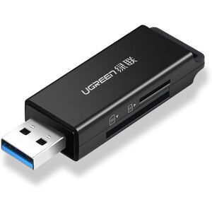 UGREEN Lettore Di Schede Tfsd Usb Portatile 30 Nero Cm104 UGREEN Lettore Di Schede Tfsd Usb Portatile 30 Nero Cm104