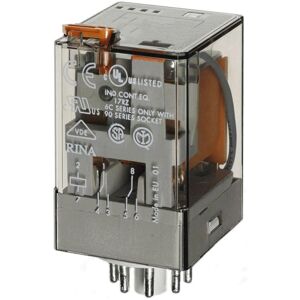 Relè di potenza Serie 60 Finder - 3PDT 230V AC Industriale Relè di potenza Serie 60 Finder - 3PDT 230V AC Industriale