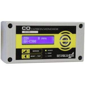 Rilevatore CO Schabus GX-C300 - Alta precisione, 2 relè, display LCD Rilevatore CO Schabus GX-C300 - Alta precisione, 2 relè, display LCD