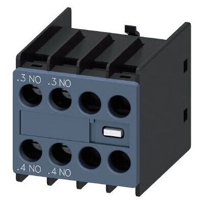 Interruttore ausiliario Siemens 3RH29 - contatto ausiliario, 2 NO, terminale a vite Interruttore ausiliario Siemens 3RH29 - contatto ausiliario, 2 NO, terminale a vite
