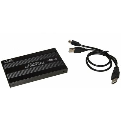 Custodia esterna Link Box per HDD SATA da 2,5" - Alluminio, USB 2.0 Custodia esterna Link Box per HDD SATA da 2,5" - Alluminio, USB 2.0