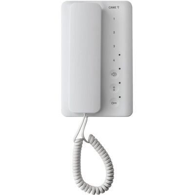 Citofono Bianco Came con pulsanti soft-touch - Supporta 6 chiamate Citofono Bianco Came con pulsanti soft-touch - Supporta 6 chiamate