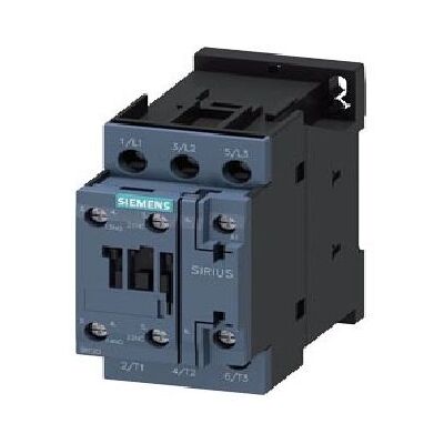 Contattore Siemens SIRIUS 3RT2 - 25A 11kW AC-3 Contattore Siemens SIRIUS 3RT2 - 25A 11kW AC-3