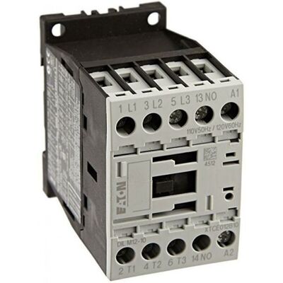 Eaton DILM12-10 Contattore 3 Poli 110V 12A - Controllo Motore Eaton DILM12-10 Contattore 3 Poli 110V 12A - Controllo Motore