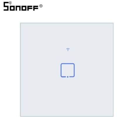 SONOFF Interruttore Luce Touch Wifi T0 Eu Tx (1-gang) SONOFF Interruttore Luce Touch Wifi T0 Eu Tx (1-gang)