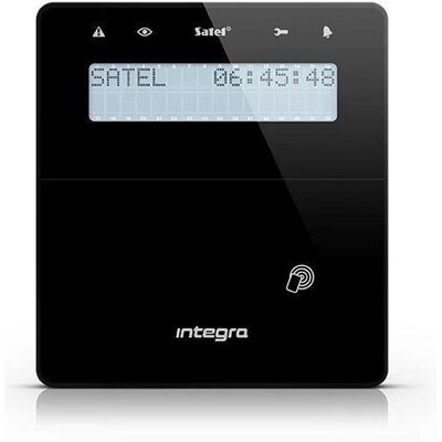 Tastiera LCD Satel Integrata - Tastiera/Lettore - Nero Tastiera LCD Satel Integrata - Tastiera/Lettore - Nero
