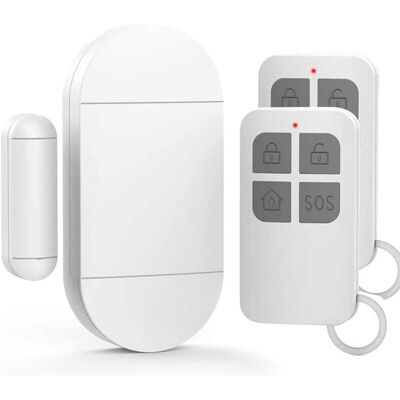 OEM Rilevatore Di Apertura Porta Wireless – Allarme 130 Db – Portata Fino A 15 M – Installazione Semplice Con Nastro Adesivo – Per Casa E Ufficio – Crezuo OEM Rilevatore Di Apertura Porta Wireless – Allarme 130 Db – Portata Fino A 15 M – Installazione Semplice Con Nastro Adesivo – Per Casa E Ufficio – Crezuo