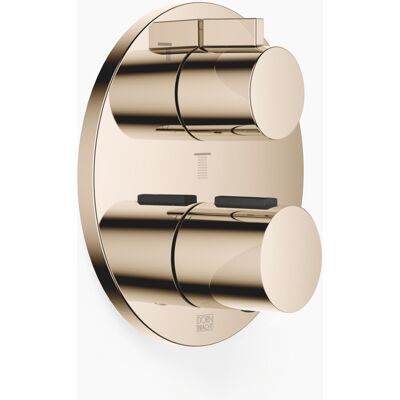 Dornbracht Thermostat Encastré Avec Réglage De Débit À Trois Dornbracht Thermostat Encastré Avec Réglage De Débit À Trois