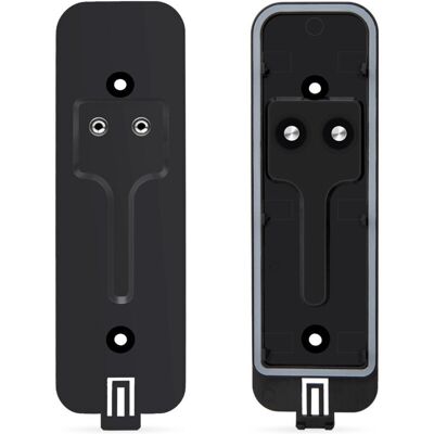 DPZO Piastra Di Supporto Per Videocitofono, Piastra Di Ricambio Per Videocitofono, Base Per Videocitofono Con Accessori Di Montaggio, Staffa Per Videocitofono/nera DPZO Piastra Di Supporto Per Videocitofono, Piastra Di Ricambio Per Videocitofono, Base Per Videocitofono Con Accessori Di Montaggio, Staffa Per Videocitofono/nera