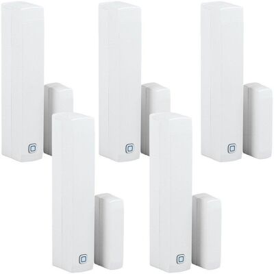 Controllore smart home HOMEMATIC IP Set di 5 contatti finestre e porta Controllore smart home HOMEMATIC IP Set di 5 contatti finestre e porta