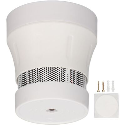 OEM Rilevatore Di Fumo Wi-fi Bianco Compatibile Con L'App Tuya, Allarme Antincendio Intelligente Wireless Per La Casa -crezuo OEM Rilevatore Di Fumo Wi-fi Bianco Compatibile Con L'App Tuya, Allarme Antincendio Intelligente Wireless Per La Casa -crezuo