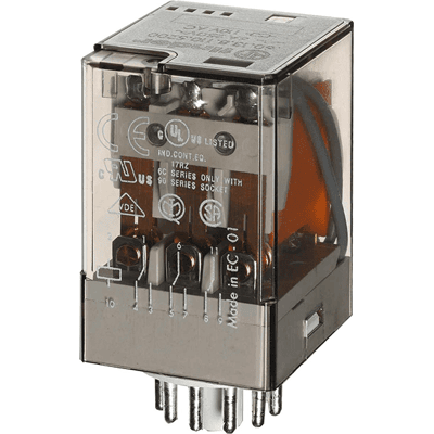 Finder 60.13.8.024.0040 Rele' Industriale Undecal 3 Contatti 10a Finder 60.13.8.024.0040 Rele' Industriale Undecal 3 Contatti 10a