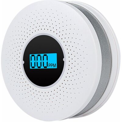 OEM Rilevatore Combinato Di Fumo E Monossido Di Carbonio Con Display Acustico, Allarme Lampeggiante E Allarme Led. Rilevatore Intelligente Di Fumo E Co Per Casa, Ufficio, Magazzino, Fabbrica. Rilevatore D OEM Rilevatore Combinato Di Fumo E Monossido Di Carbonio Con Display Acustico, Allarme Lampeggiante E Allarme Led. Rilevatore Intelligente Di Fumo E Co Per Casa, Ufficio, Magazzino, Fabbrica. Rilevatore D