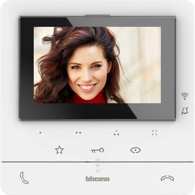BTicino Videocitofono Classe 100 Connesso 2 Fili Wi-fi Display Lcd A Colori 344682 - BTicino Videocitofono Classe 100 Connesso 2 Fili Wi-fi Display Lcd A Colori 344682 -