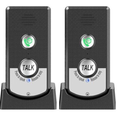OEM Set Di 2 Citofoni Wireless Per La Casa, Chiamate Bidirezionali, Citofono Vocale Portatile Wireless A Lunghissimo Raggio Per Anziani, Comunicazione Da Stanza A Stanza, Campanello OEM Set Di 2 Citofoni Wireless Per La Casa, Chiamate Bidirezionali, Citofono Vocale Portatile Wireless A Lunghissimo Raggio Per Anziani, Comunicazione Da Stanza A Stanza, Campanello