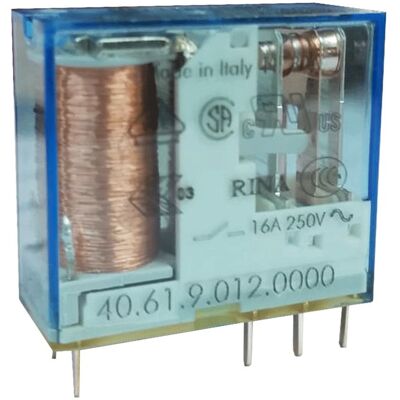 Finder Mini Rele Per C.s. 1 Contatto ( Cod. 406190120000) Finder Mini Rele Per C.s. 1 Contatto ( Cod. 406190120000)