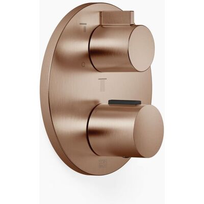 Dornbracht Thermostat Encastré Avec Réglage De Débit À Trois Dornbracht Thermostat Encastré Avec Réglage De Débit À Trois