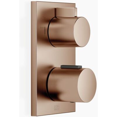 Dornbracht Thermostat Encastré Avec Réglage De Débit À Deux Dornbracht Thermostat Encastré Avec Réglage De Débit À Deux