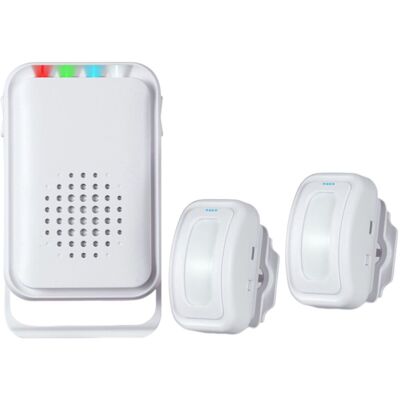 OEM Campanello Con Rilevatore Di Movimento, Allarme Acustico, Sirena Di Sorveglianza Per Casa E Negozio (2 Sensori E 1 Ricevitore) OEM Campanello Con Rilevatore Di Movimento, Allarme Acustico, Sirena Di Sorveglianza Per Casa E Negozio (2 Sensori E 1 Ricevitore)