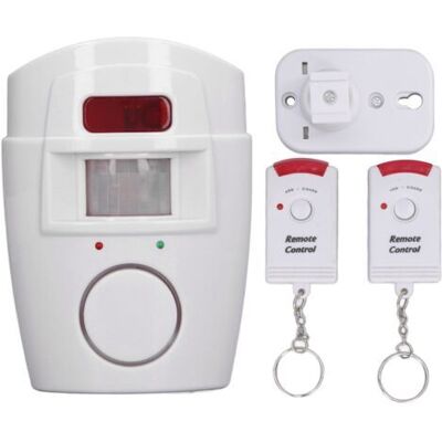 OEM Allarme Antifurto Con Rilevatore Di Movimento Per Esterni, Telecomando Con Suono, Luce E Modalità Silenziosa, Allarme Wireless Per Vialetto, Casa E Fattoria. OEM Allarme Antifurto Con Rilevatore Di Movimento Per Esterni, Telecomando Con Suono, Luce E Modalità Silenziosa, Allarme Wireless Per Vialetto, Casa E Fattoria.