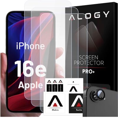 OEM 3 Pellicole Protettive In Vetro Temperato Per Schermo + Vetro Per Obiettivo Della Fotocamera Per Apple Iphone 16e. Vetro Protettivo Per Schermo E Fotocamera 9h Alogy Glassguard Pack™️ Set Di Vetri Pro OEM 3 Pellicole Protettive In Vetro Temperato Per Schermo + Vetro Per Obiettivo Della Fotocamera Per Apple Iphone 16e. Vetro Protettivo Per Schermo E Fotocamera 9h Alogy Glassguard Pack™️ Set Di Vetri Pro