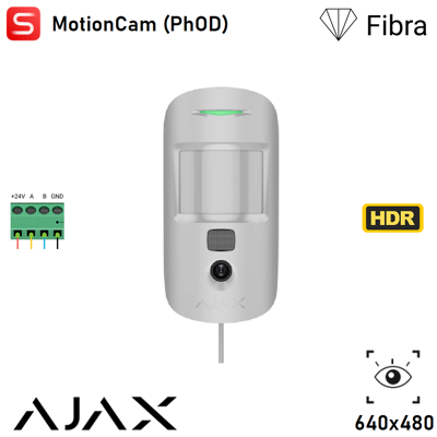 AJAX 143612 - Superior - Superior Motioncam (phod) Fibra - Rilevatore Di Movimento Cablato Con Foto-verifica Degli Allarmi E Immunità Agli Animali, Supporta Le Foto Su Richiesta E Foto Per Scenario - Color AJAX 143612 - Superior - Superior Motioncam (phod) Fibra - Rilevatore Di Movimento Cablato Con Foto-verifica Degli Allarmi E Immunità Agli Animali, Supporta Le Foto Su Richiesta E Foto Per Scenario - Color
